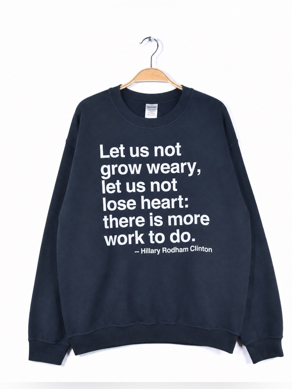 NWOT Wicked Clothes Political Protest Hillary Clinton Sweatshirt